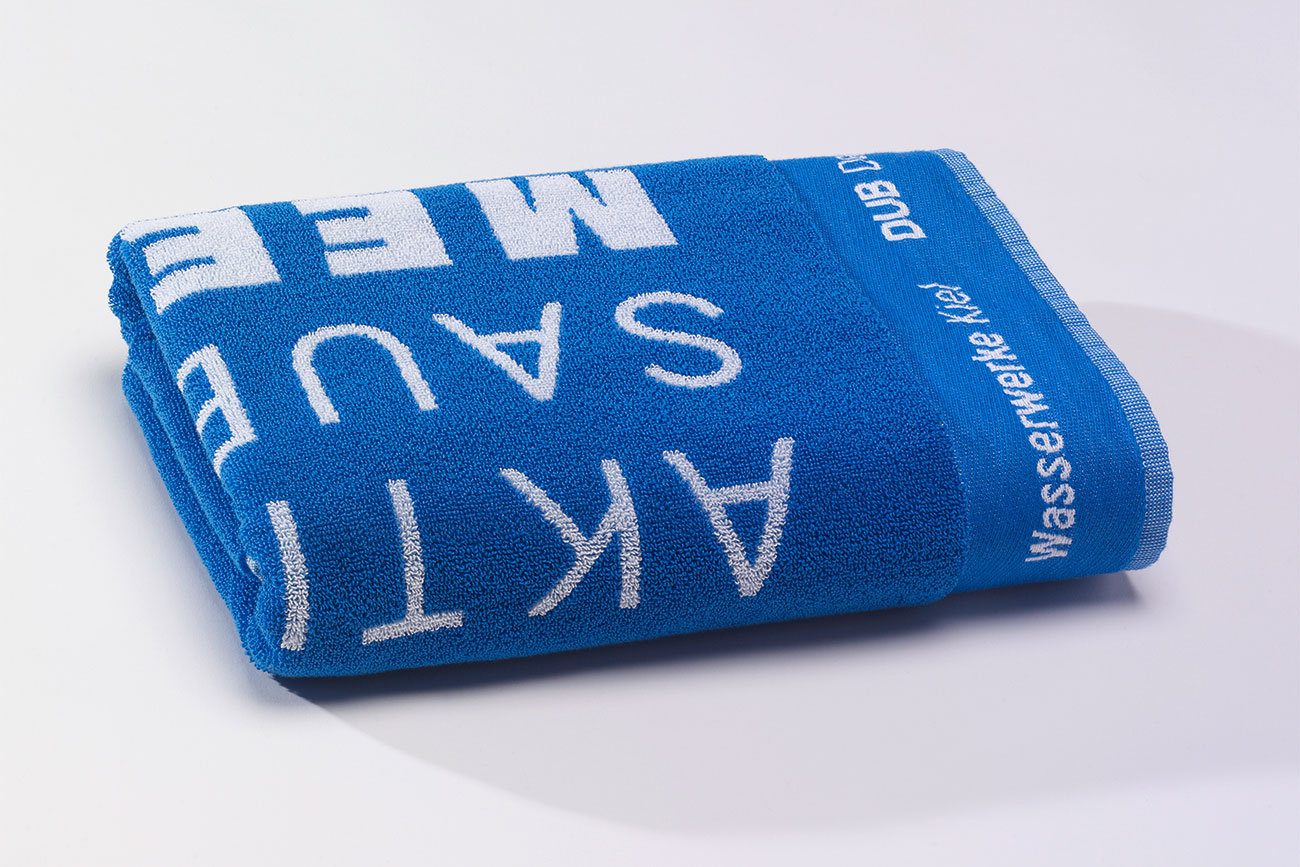 Duschtuch Promo Vario Promotion gefaltet